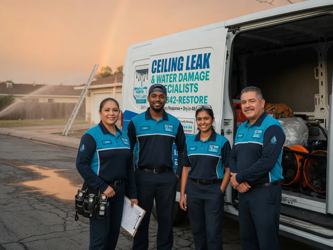 Ceiling Leak Cleanup company in Onyx, CA
