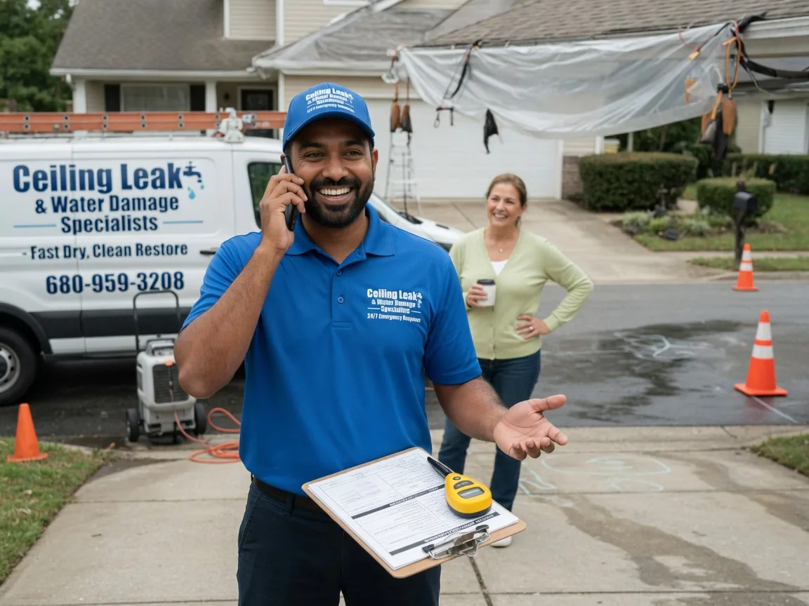 Ceiling Leak Cleanup Onyx, CA FAQs